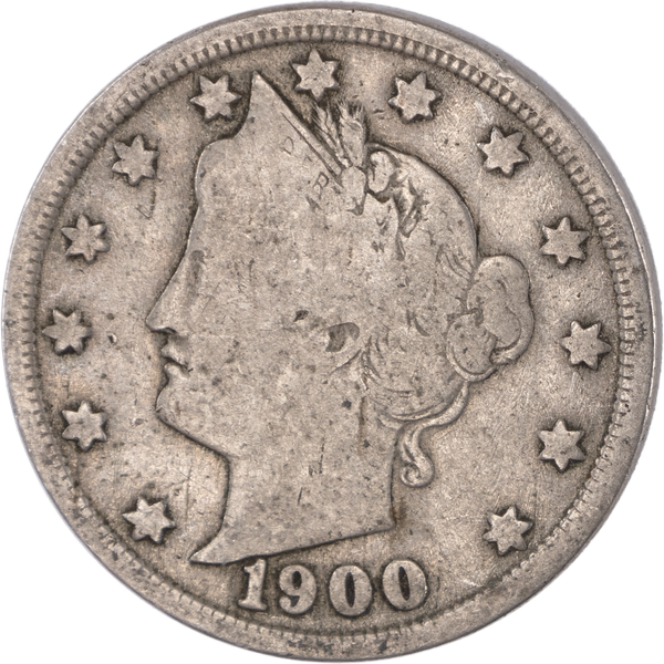 1900 Liberty Head Nickel CIRC