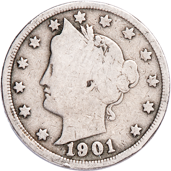 1901 Liberty Head Nickel