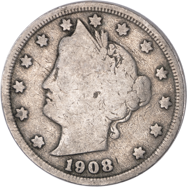 1908 Liberty Head Nickel