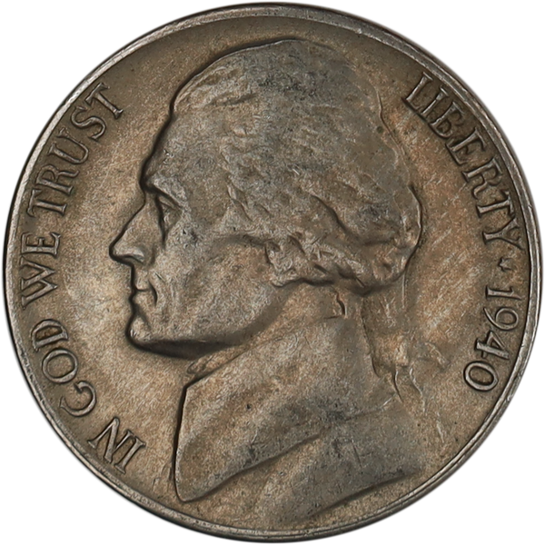 1940-D Jefferson Nickel CIRC