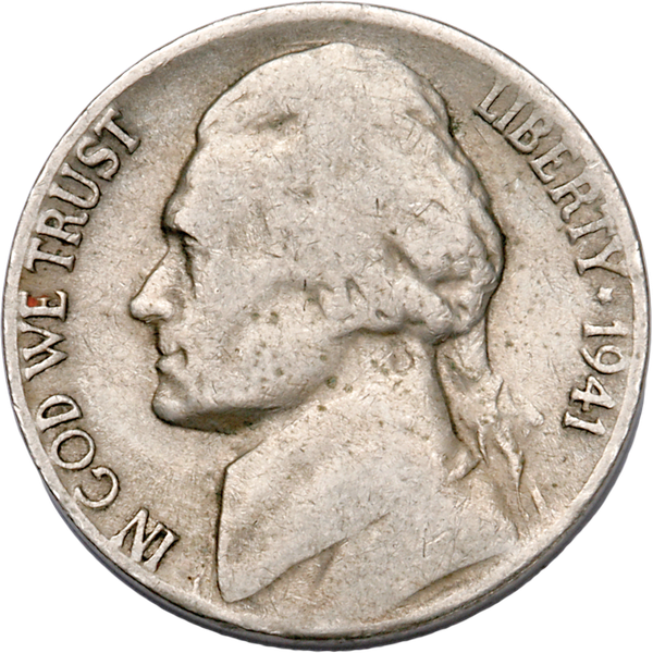 1941-S Jefferson Nickel CIRC