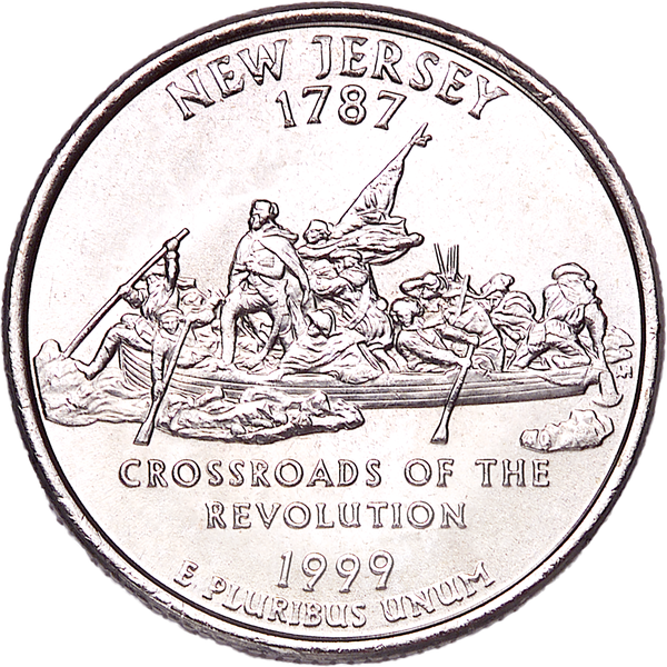 1999-D New Jersey Statehood Quarter