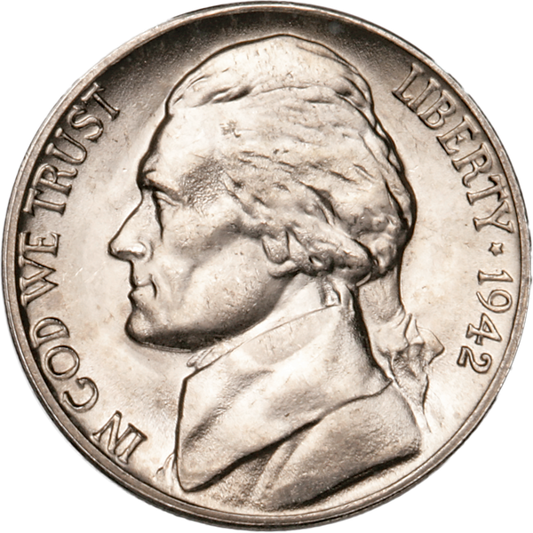 1942-D Jefferson Nickel | Littleton Coin Company