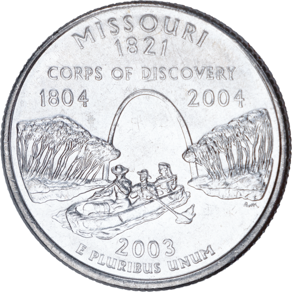 2003-D Missouri Statehood Quarter