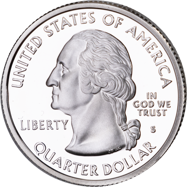 こどもの時代館　2周年記念　限定品　2004 第4弾　ウルトラQ ジオ 2004-S 90% Silver Iowa Statehood Quarter | Littleton Coin