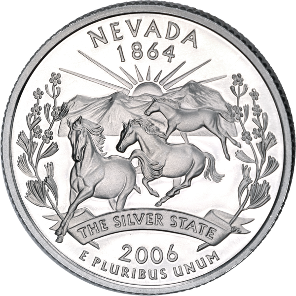 2006-S Nevada Statehood Quarter