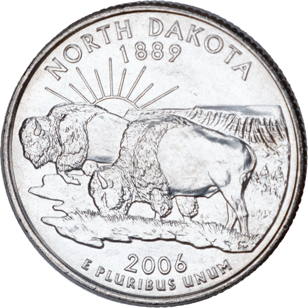 2006-D North Dakota Statehood Quarter