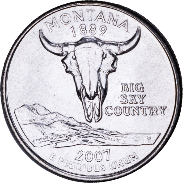 2007-D Montana Statehood Quarter