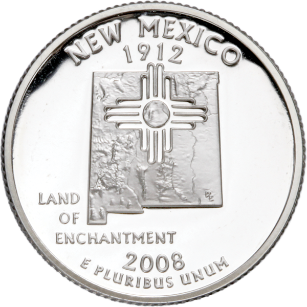 2008-S New Mexico Statehood Quarter