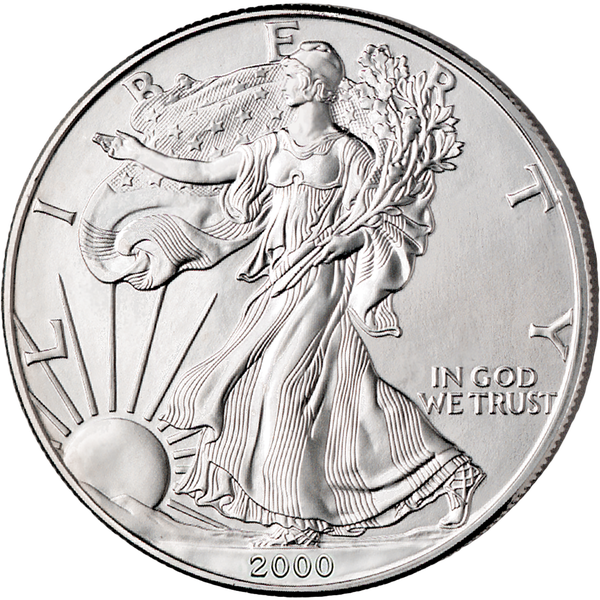 2000 $1 Silver American Eagle