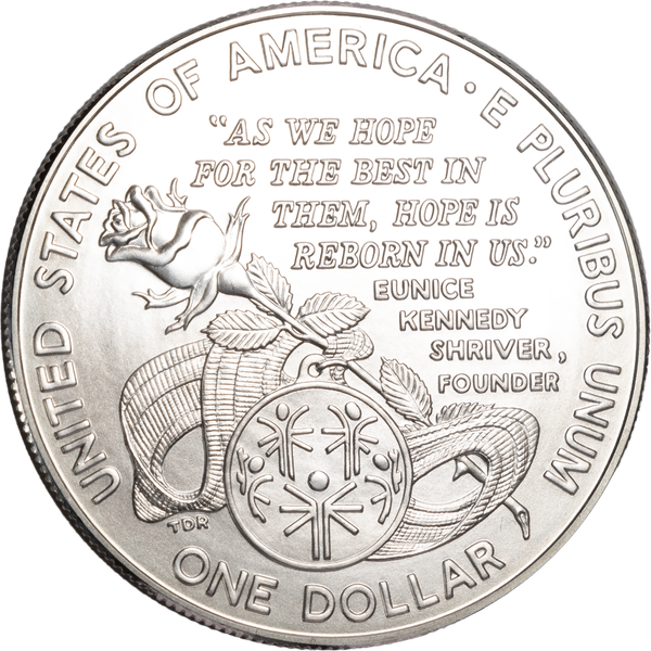 1995-W Special Olympics Games Silver Dollar | Littleton Coin Company