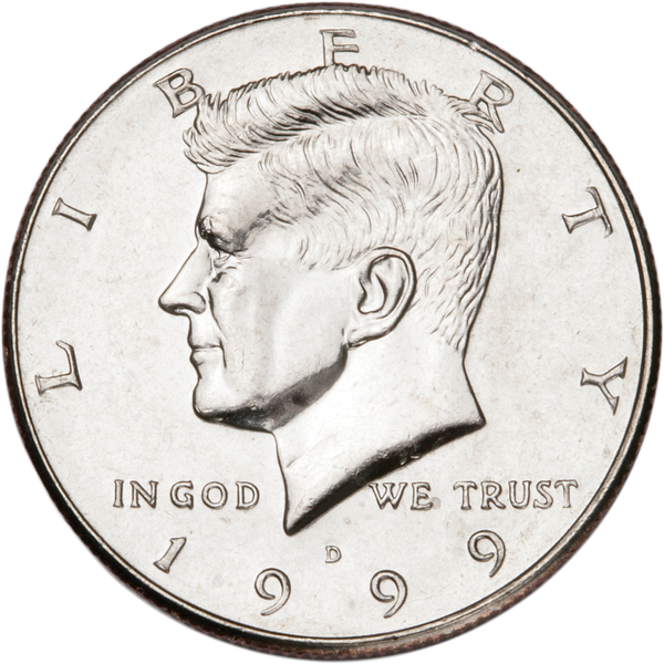 1999-D Kennedy Half Dollar MS60
