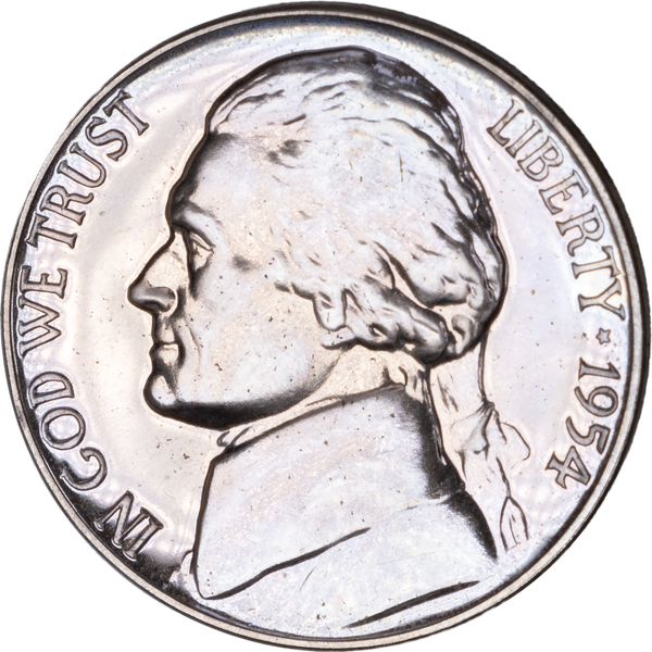 1954 Jefferson Nickel Proof PR63 | Littleton Coin Company