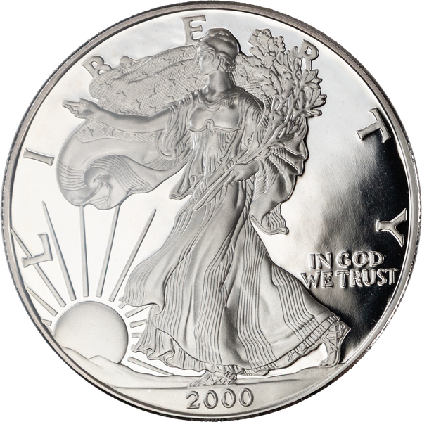 2000-P $1 Silver American Eagle | Littleton Coin Company