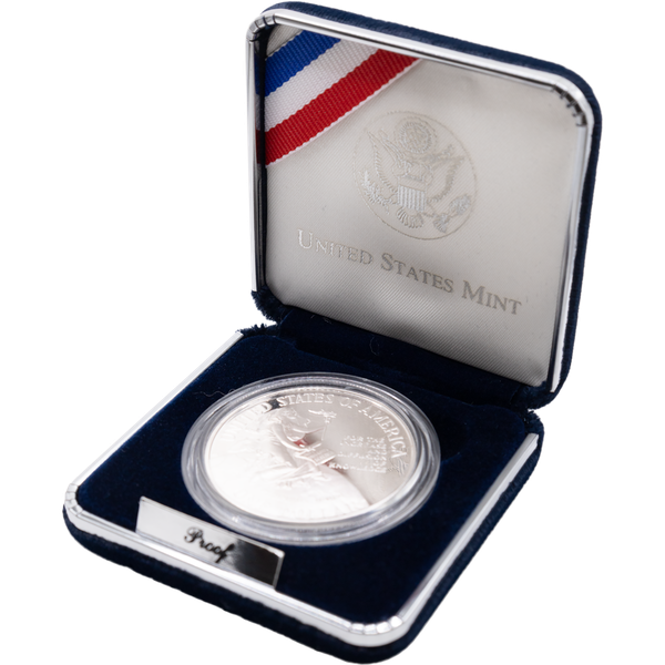1996-P Smithsonian 150th Anniversary Silver Dollar | Littleton