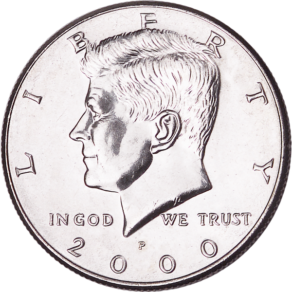 2000-P Kennedy Half Dollar MS60 | Littleton Coin Company