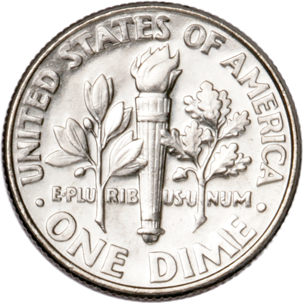 2001-D Roosevelt Dime MS60 | Littleton Coin Company