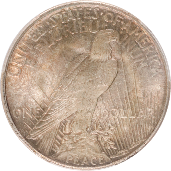 1921 Peace Silver $ HighRelief PCGS M64+
