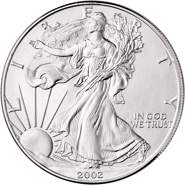 2002 $1 Silver American Eagle