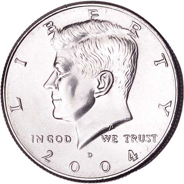 2004-D Kennedy Half Dollar MS60 | Littleton Coin Company