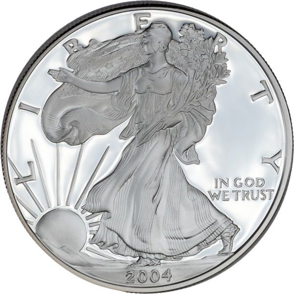 2004-W $1 Silver American Eagle