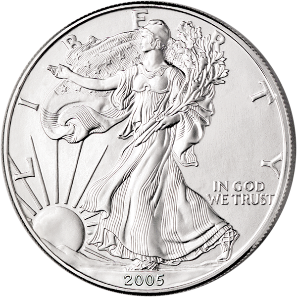 2005 $1 Silver American Eagle