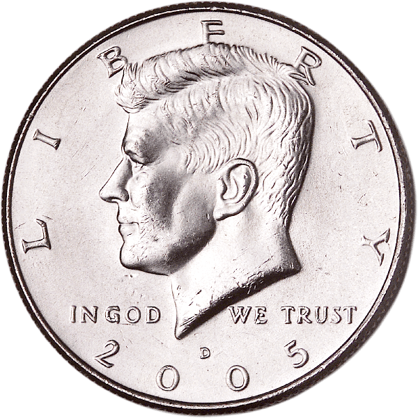 2005-D Kennedy Half Dollar MS60 | Littleton Coin Company