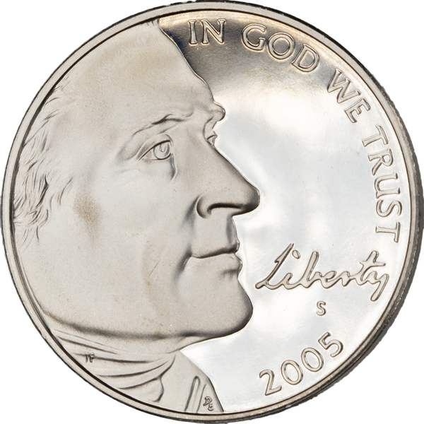 2005-S Jefferson Nickel - Bison