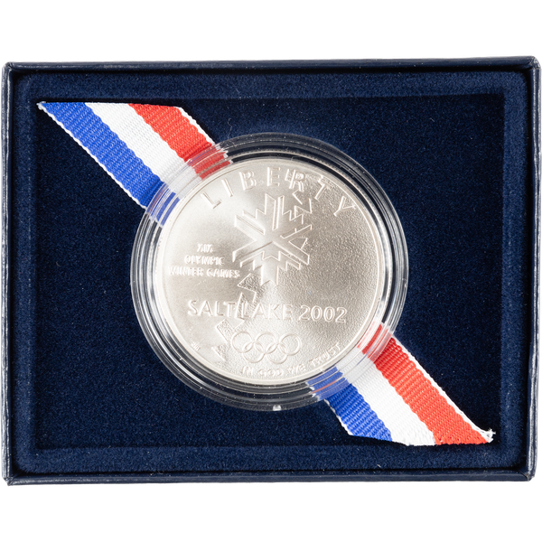 2002-P Salt Lake Winter Olympic Games Silver Dollar | Littleton