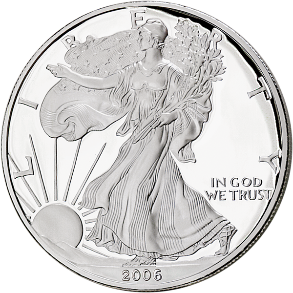 2006-W $1 Silver American Eagle