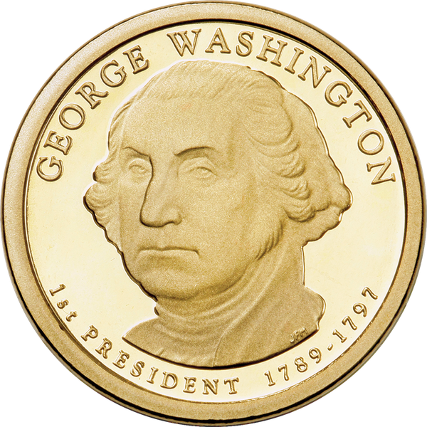 2007-S George Washington Presidential Dollar