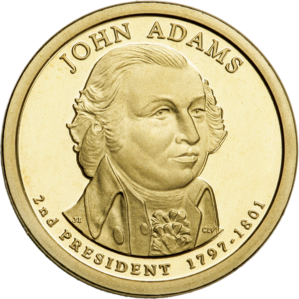 2007-S John Adams Presidential Dollar