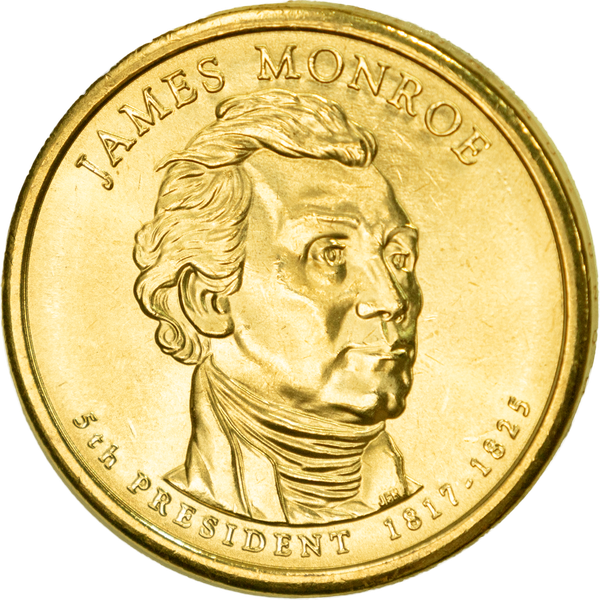 2008-D James Monroe Presidential Dollar