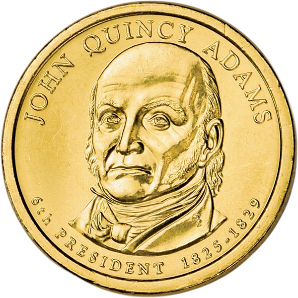 2008-D John Quincy Adams Presidential Dollar