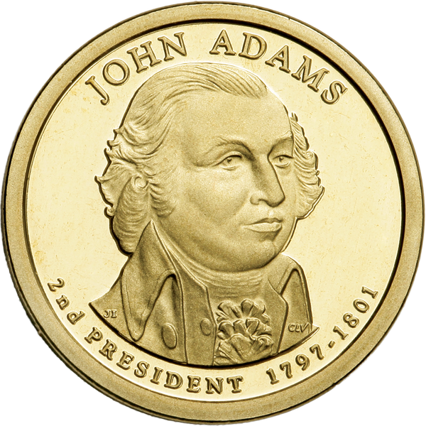 2008-S John Quincy Adams Presidential Dollar