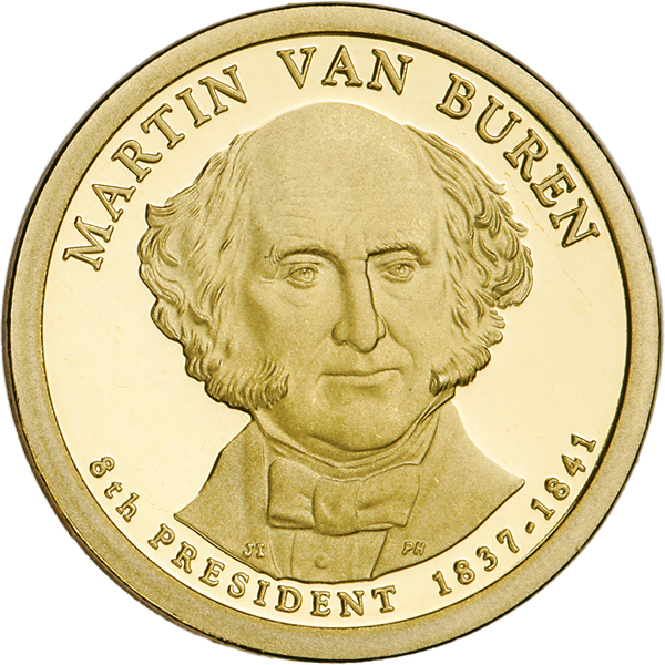 2008-S Martin Van Buren Presidential Dollar