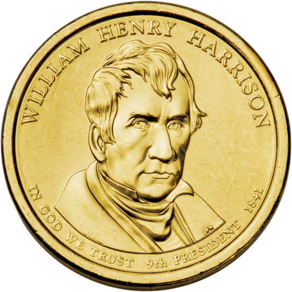 2009-D William Henry Harrison Presidential Dollar