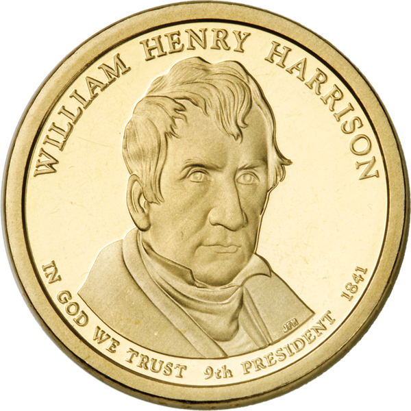 2009-S William Henry Harrison Presidential Dollar