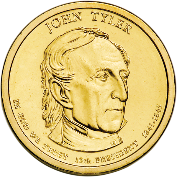 2009-D John Tyler Presidential Dollar