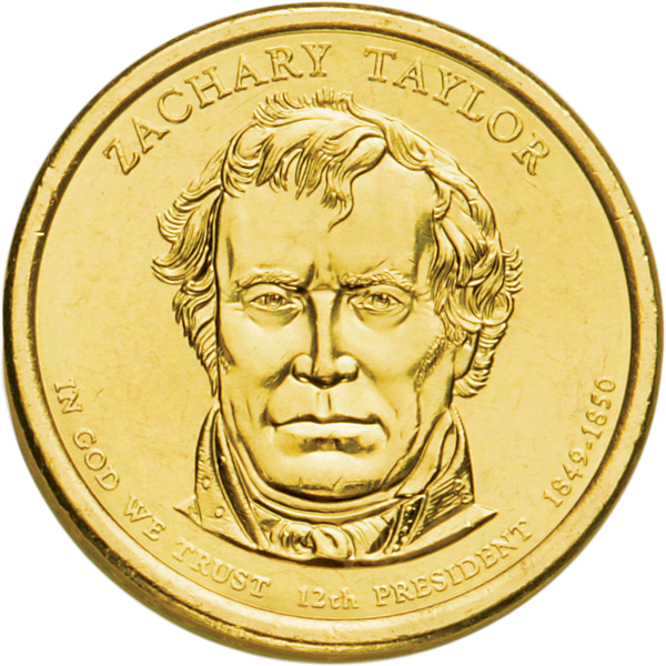 2009-D Zachary Taylor Presidential Dollar