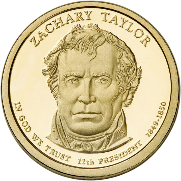 2009-S Zachary Taylor Presidential Dollar