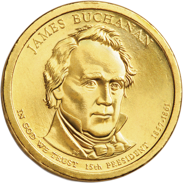 2010-D James Buchanan Presidential Dollar