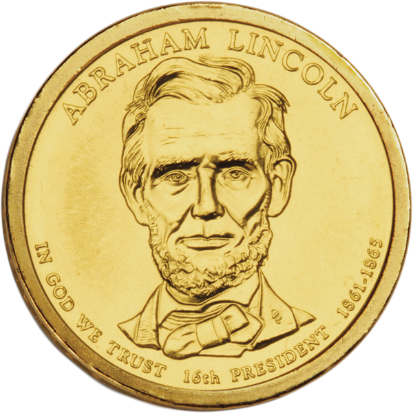 2010-D Abraham Lincoln Presidential Dollar