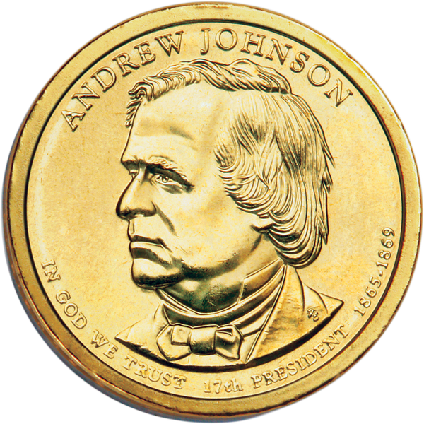 2011-D Andrew Johnson Presidential Dollar