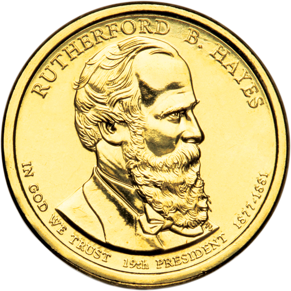 2011-D Rutherford B. Hayes Presidential Dollar
