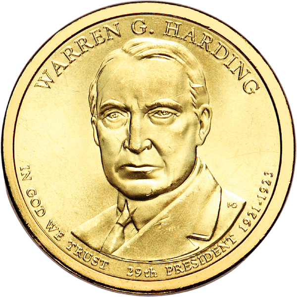 2014-D Warren G. Harding Presidential Dollar | Littleton Coin Company