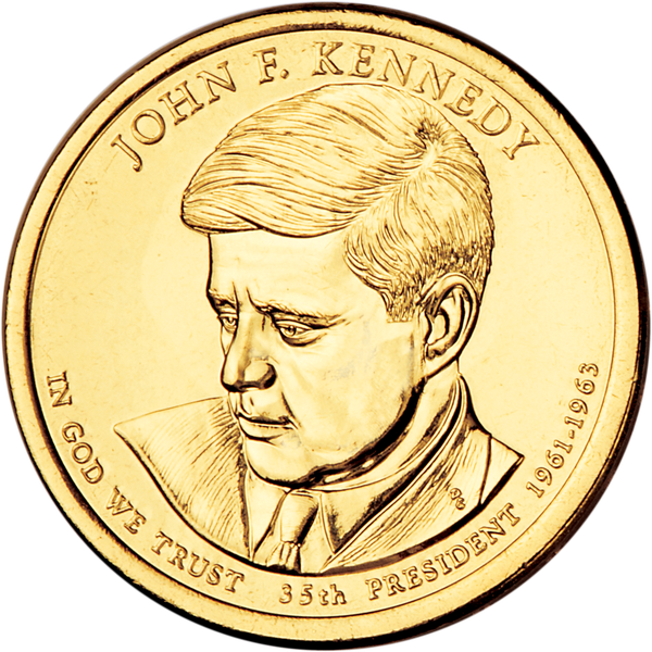 2015-D John F. Kennedy Presidential Dollar
