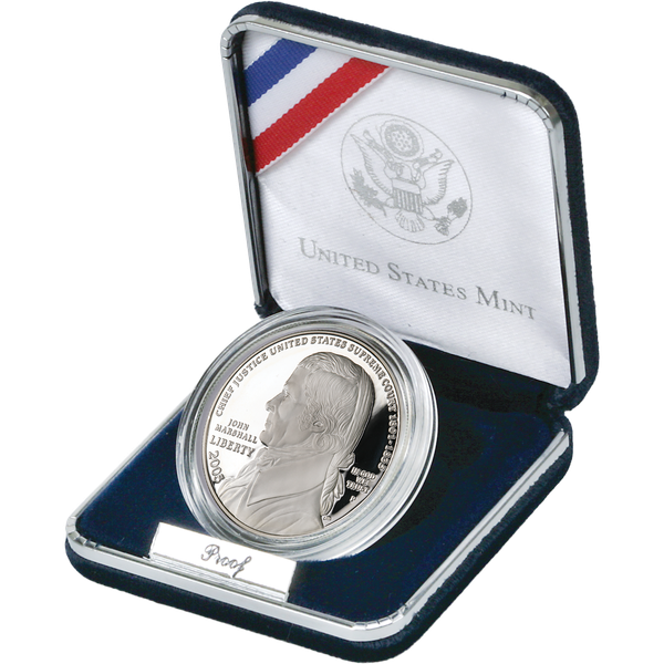 2005-P Chief Justice John Marshall Silver Dollar | Littleton Coin