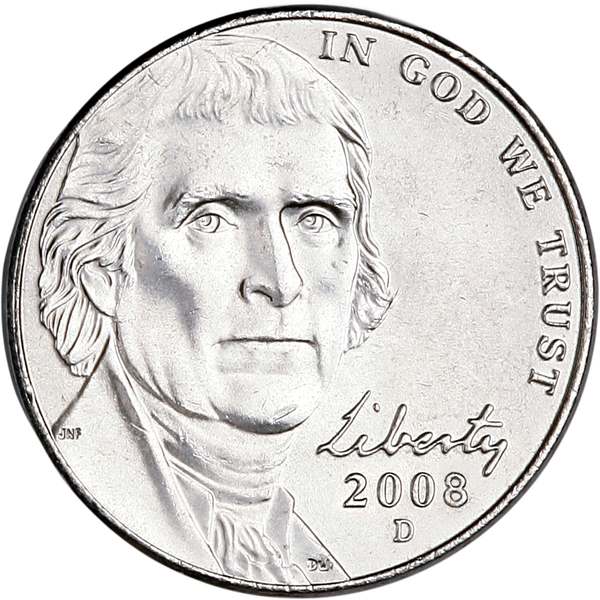 2008-D Jefferson Nickel