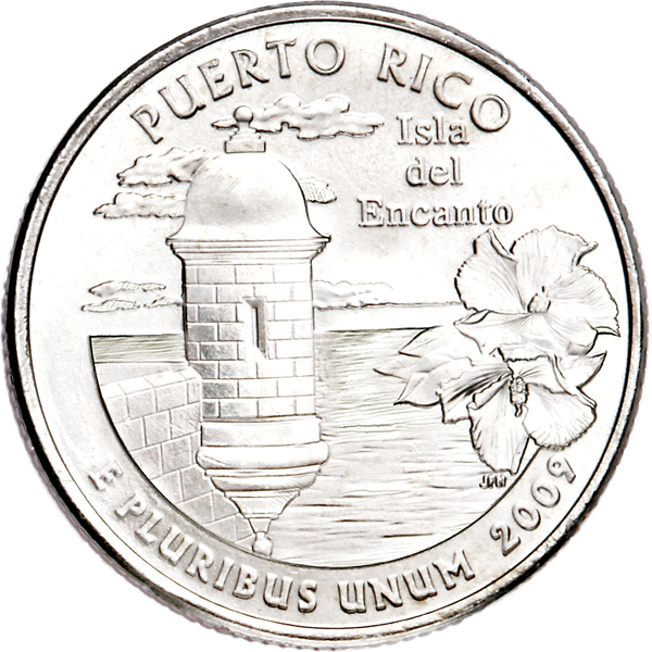 2009-D Puerto Rico Territories Quarter